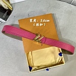 2020 Cheap Louis Vuitton 3.0cm Width Belts # 226646, cheap LouisVuitton Belts