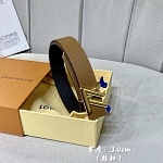 2020 Cheap Louis Vuitton 3.0cm Width Belts # 226647