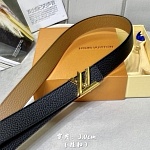 2020 Cheap Louis Vuitton 3.0cm Width Belts # 226647, cheap LouisVuitton Belts