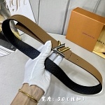 2020 Cheap Louis Vuitton 3.0cm Width Belts # 226648, cheap LouisVuitton Belts