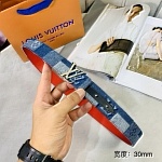 2020 Cheap Louis Vuitton 3.0cm Width Belts # 226650, cheap LouisVuitton Belts
