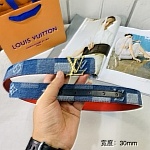 2020 Cheap Louis Vuitton 3.0cm Width Belts # 226650, cheap LouisVuitton Belts
