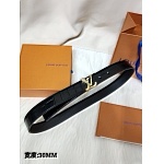 2020 Cheap Louis Vuitton 3.0cm Width Belts # 226651, cheap LouisVuitton Belts