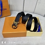 2020 Cheap Louis Vuitton 3.0cm Width Belts # 226657, cheap LouisVuitton Belts