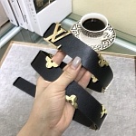 2020 Cheap Louis Vuitton 3.0cm Width Belts # 226662, cheap LouisVuitton Belts