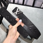 2020 Cheap Louis Vuitton 3.8cm Width Belts # 226703, cheap LouisVuitton Belts
