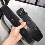 2020 Cheap Louis Vuitton 3.8cm Width Belts # 226704, cheap LouisVuitton Belts
