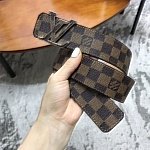 2020 Cheap Louis Vuitton 3.8cm Width Belts # 226714, cheap LouisVuitton Belts