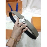 2020 Cheap Louis Vuitton 3.8cm Width Belts # 226734