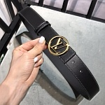 2020 Cheap Louis Vuitton 3.8cm Width Belts # 226744, cheap LouisVuitton Belts