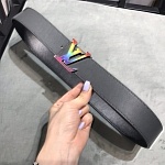 2020 Cheap Louis Vuitton 3.8cm Width Belts # 226749, cheap LouisVuitton Belts