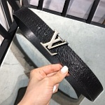 2020 Cheap Louis Vuitton 3.8cm Width Belts # 226751, cheap LouisVuitton Belts