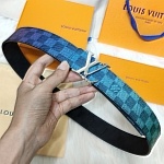 2020 Cheap Louis Vuitton 4.0cm Width Belts # 226753, cheap LouisVuitton Belts