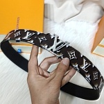 2020 Cheap Louis Vuitton 4.0cm Width Belts # 226754, cheap LouisVuitton Belts