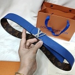 2020 Cheap Louis Vuitton 4.0cm Width Belts # 226761, cheap LouisVuitton Belts