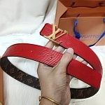 2020 Cheap Louis Vuitton 4.0cm Width Belts # 226762, cheap LouisVuitton Belts