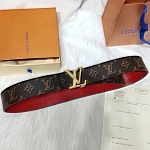 2020 Cheap Louis Vuitton 4.0cm Width Belts # 226762, cheap LouisVuitton Belts