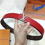 2020 Cheap Louis Vuitton 4.0cm Width Belts # 226764, cheap LouisVuitton Belts