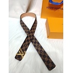 2020 Cheap Louis Vuitton 4.0cm Width Belts # 226772, cheap LouisVuitton Belts