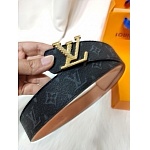 2020 Cheap Louis Vuitton 4.0cm Width Belts # 226774, cheap LouisVuitton Belts