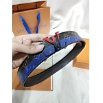 2020 Cheap Louis Vuitton 4.0cm Width Belts # 226781, cheap LouisVuitton Belts