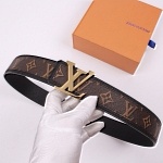 2020 Cheap Louis Vuitton 4.0cm Width Belts # 226786, cheap LouisVuitton Belts
