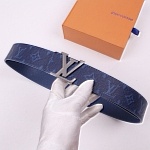 2020 Cheap Louis Vuitton 4.0cm Width Belts # 226795, cheap LouisVuitton Belts
