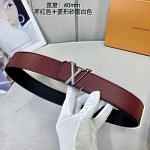 2020 Cheap Louis Vuitton 4.0cm Width Belts # 226828, cheap LouisVuitton Belts