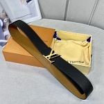 2020 Cheap Louis Vuitton 4.0cm Width Belts # 226834, cheap LouisVuitton Belts