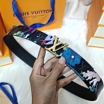 2020 Cheap Louis Vuitton 4.0cm Width Belts # 226839, cheap LouisVuitton Belts