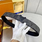 2020 Cheap Louis Vuitton 4.0cm Width Belts # 226881, cheap LouisVuitton Belts