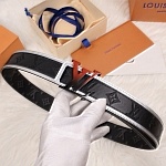 2020 Cheap Louis Vuitton 4.0cm Width Belts # 226892, cheap LouisVuitton Belts