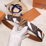 2020 Cheap Louis Vuitton 4.0cm Width Belts # 226898, cheap LouisVuitton Belts