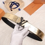2020 Cheap Louis Vuitton 4.0cm Width Belts # 226914, cheap LouisVuitton Belts