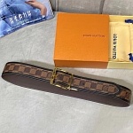 2020 Cheap Louis Vuitton 4.0cm Width Belts # 226965, cheap LouisVuitton Belts