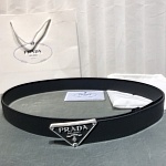 2020 Cheap 3.0cm Width Prada Belts  # 227424