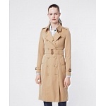 2020 Burberry Chelsea Long Cotton Gabardine Trench Coat For Women # 228703, cheap Burberry Coats