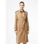 2020 Burberry Chelsea Vintage Cotton Gabardine Trench Coat For Women # 228706