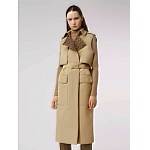 2020 Burberry Sleeveless Monogram-lined Cotton Trench Coat For Women # 228713