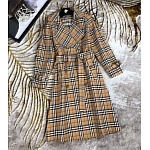 2020 2020 Burberry Classic Vintage Check Double Breasted Coat For Women # 228718, cheap Burberry Coats