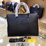 Louis Vuitton Croc Embossed Leather Brief Case For Men # 232692, cheap LV Handbags
