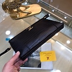 Louis Vuitton Croc Embossed Leather Clutches For Men # 232694, cheap LV Handbags