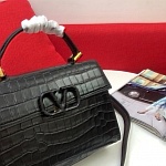 Valentino Croc Embossed Leather Handbags For Women # 232814, cheap Valentino Handbags