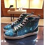 Christian Louboutin High Top Sneakers For Men # 233111