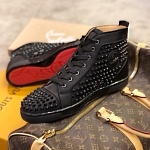 Christian Louboutin High Top Sneakers For Men # 233118