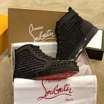 Christian Louboutin High Top Sneakers For Men # 233118, cheap Christian Louboutin