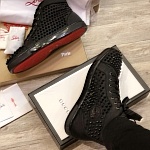 Christian Louboutin High Top Sneakers For Men # 233118, cheap Christian Louboutin