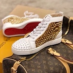 Christian Louboutin High Top Sneakers For Men # 233121