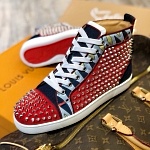 Christian Louboutin High Top Sneakers For Men # 233122