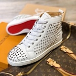 Christian Louboutin High Top Sneakers For Men # 233123